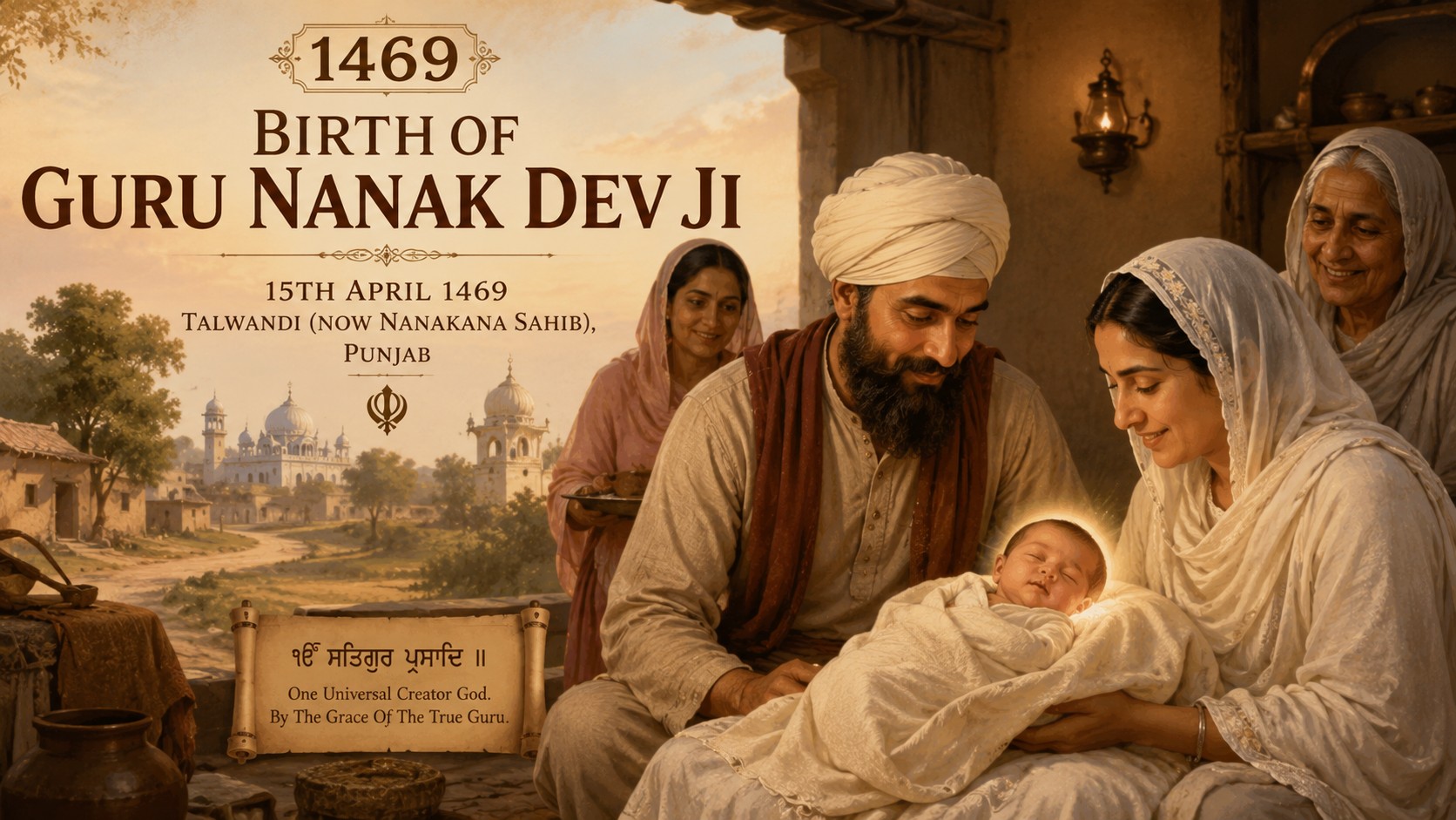 1469 Birth of Guru Nanak Dev Ji