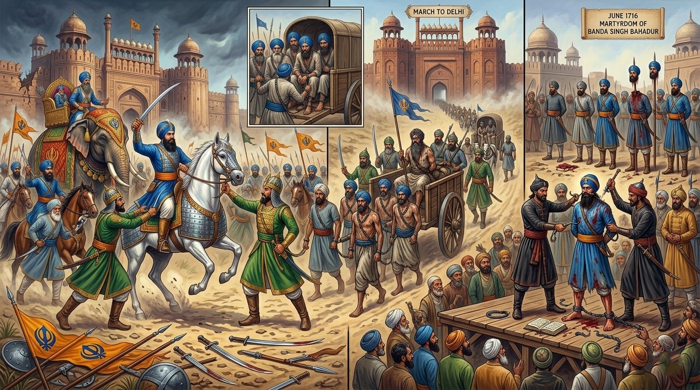 1715–1716 Siege of Gurdas Nangal & Martyrdom