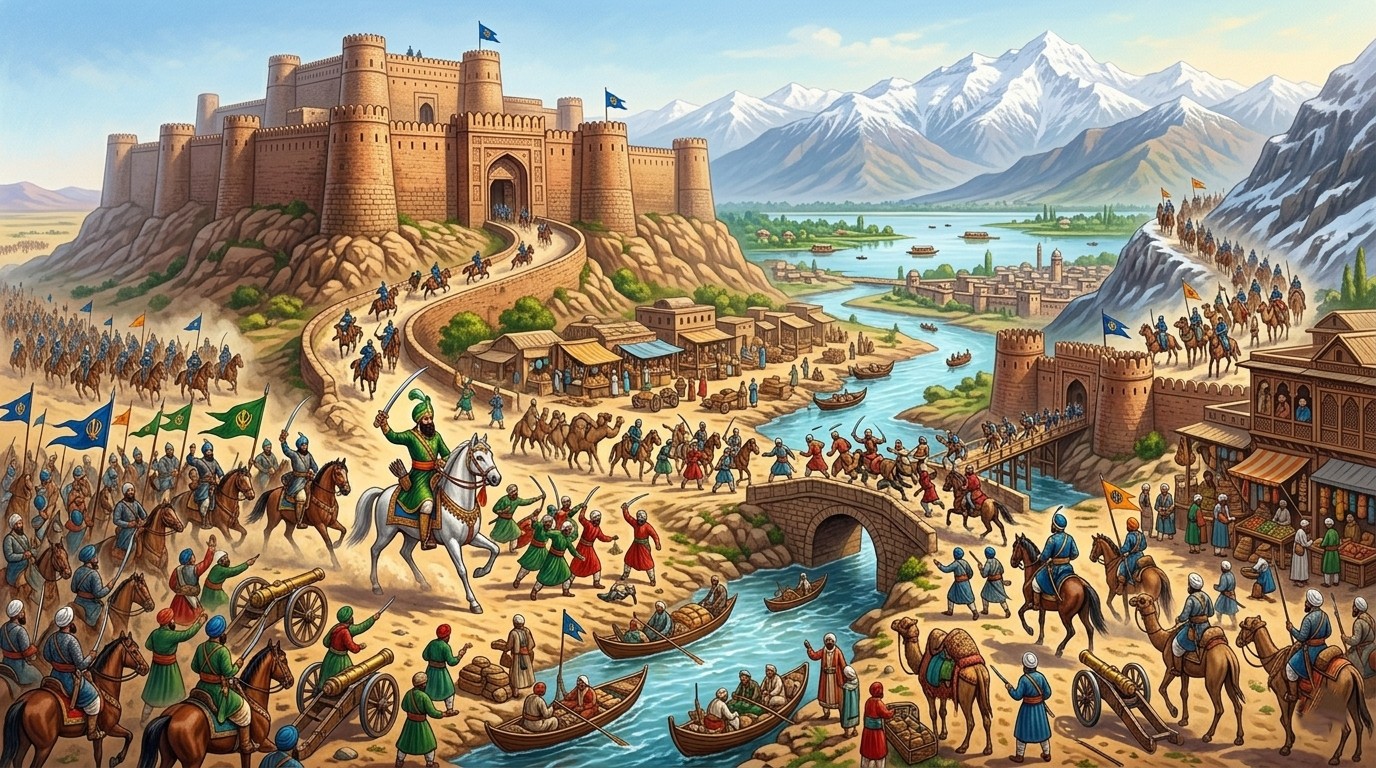 1818–1819 Annexations of Multan & Kashmir
