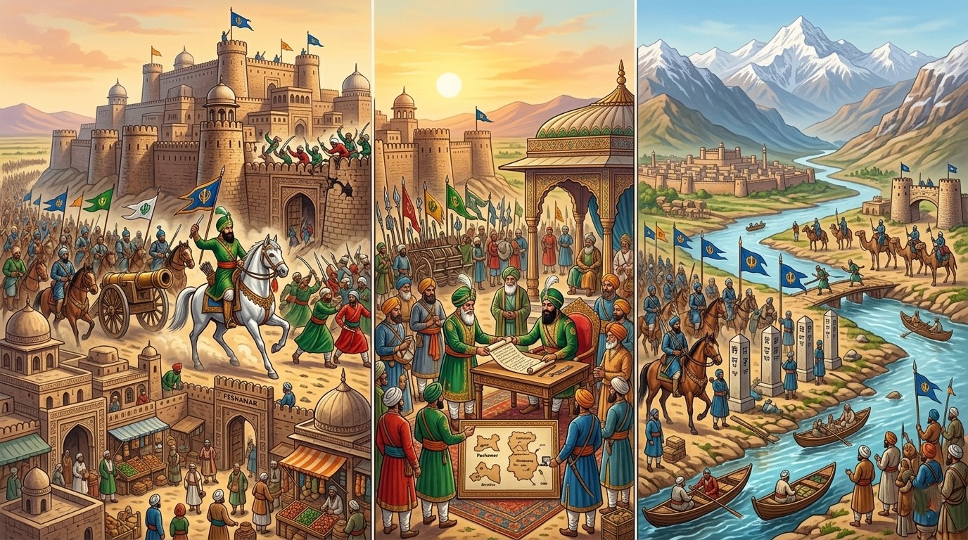 1834 Conquest of Peshawar