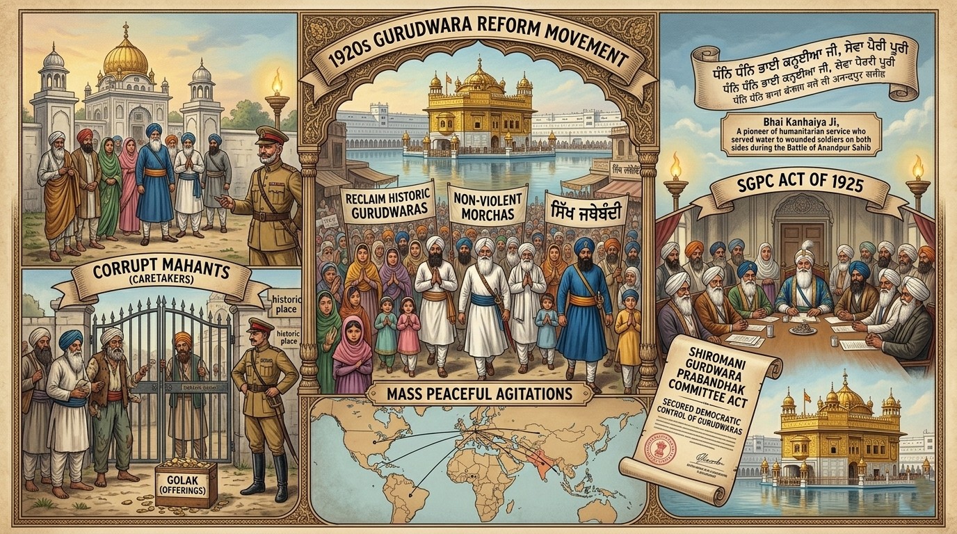 1920s Gurudwara Reform Movement
