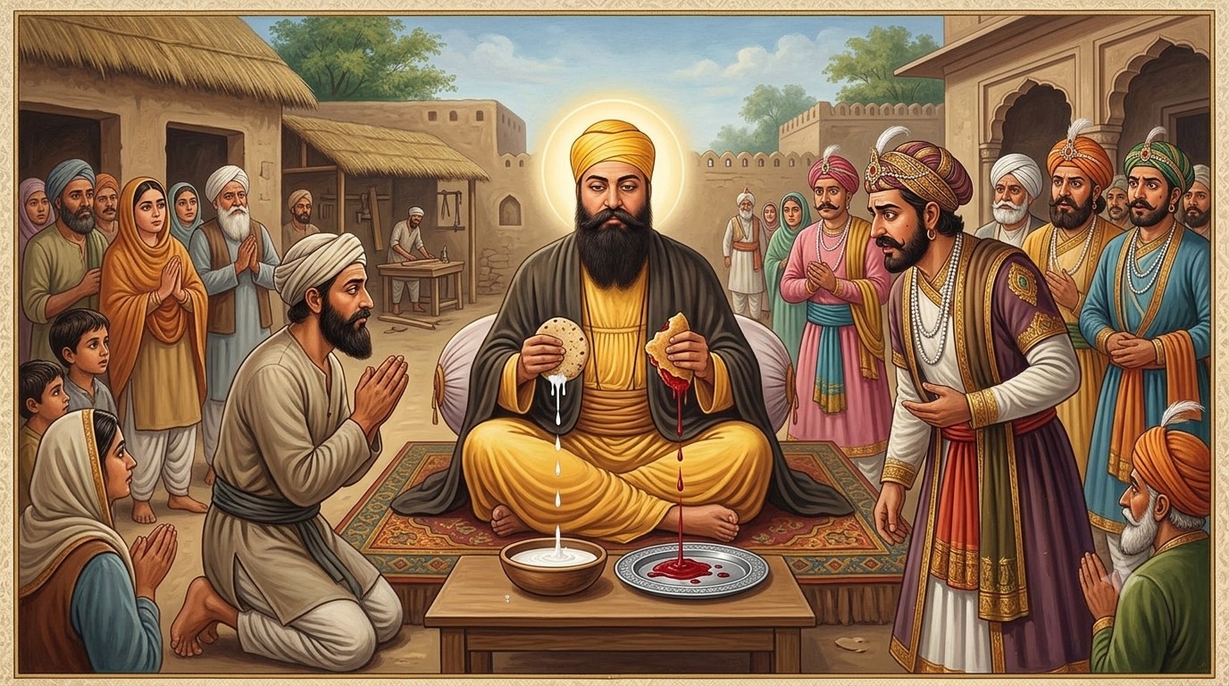 Bhai Lalo and Malik Bhago