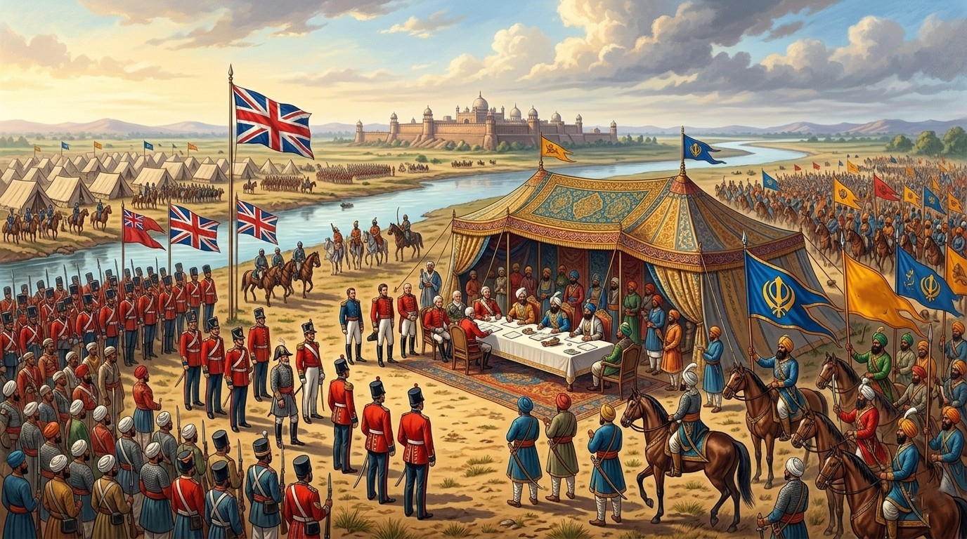 March 1846 Treaty of Lahore